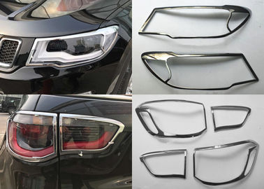 Un buen precio. JEEP Compass 2017 piezas de decoración lámpara de cabeza cromada y lámpara de cola biseles en línea