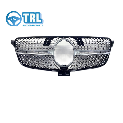 Un buen precio. A1668800985 Mercedes Benz W166 GLE GLS Grill de radiador ABS duradero de plástico negro en línea