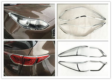 Un buen precio. Ámbitos de faros de cromo ABS y marco de lámpara de cola para KIA Sportage 2016 KX5 en línea