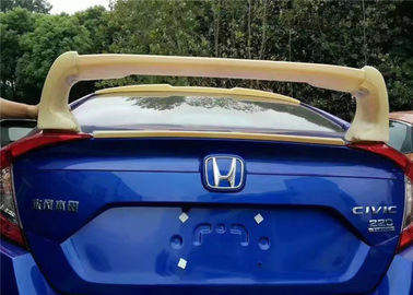 Un buen precio. Espoiler de alas traseras de automóviles duradero adecuado para Honda Civic 2016 2017 Materiales ABS de plástico en línea