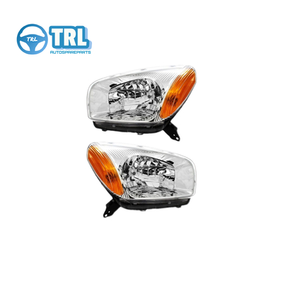 8113042310 Toyota Rav4 faros en tamaño original blanco / cromo / negro 8117042310