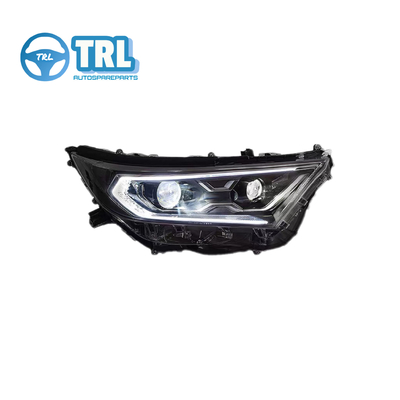 Un buen precio. Toyota Rav4 Faros de plástico LED blanco / cromo / negro / luces de automóvil halógenas en línea