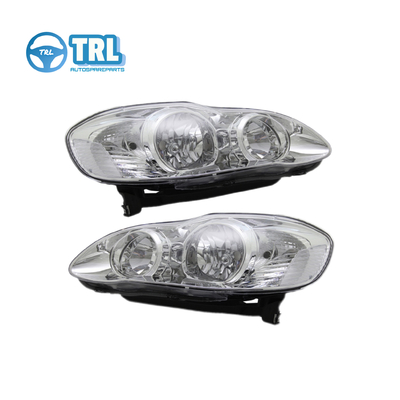 Un buen precio. 8111002360 Toyota Corolla US LE CE faros delantero y trasero lámpara de cromo halógeno para automóvil modelo 8111002190 en línea