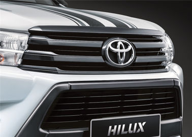 Toyota New Hilux Revo 2015 2016 OE piezas de repuesto Parrilla frontal cromada y negra