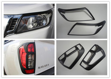 Un buen precio. Marcos de los faros negros y cromados y cubierta de los faros traseros para Nissan NP300 Navara 2015 en línea