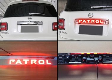 Un buen precio. Guarnición de puerta de cola cromada con luz de parada LED para Nissan All New Patrol 2016 en línea