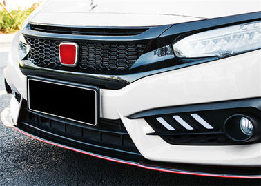 Un buen precio. Modificados partes de repuesto de automóviles negros Honda New Civic 2016 2018 Fabricas de parrilla delantera de automóviles en línea