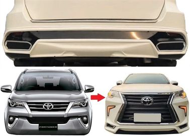 Un buen precio. Kit de carrocería de estilo Lexus Parachoques delanteros y parachoques traseros Fabricas para Toyota Fortuner 2016 2018 en línea