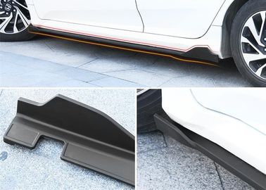 Un buen precio. Estilo deportivo Auto Barras de paso lateral faldana lateral para Honda Civic 2016 2018 en línea