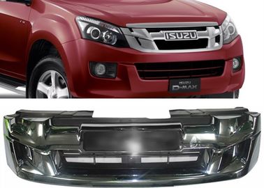 Un buen precio. ISUZU D-MAX 2012 2013 2014 2015 estilo OE parrilla frontal cromada con letras rojas en línea