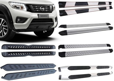Un buen precio. Tablas de marcha para vehículos negras y plateadas para 2015 2018 Nissan Navara Pick Up Factories en línea