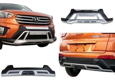 Un buen precio. Hyundai 2014 2015 Creta IX25 estilo deportivo Protección del parachoques delantero y protección trasera en línea