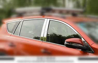 Un buen precio. Revestimiento de ventanas de automóviles de acero inoxidable pulido adecuado para Toyota RAV4 2013 2014 en línea