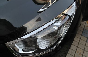 Un buen precio. Coberturas de faros delanteros de automóviles cromados, Hyundai Tucson IX35 cubierta de recubrimiento de moldes guarnición en línea