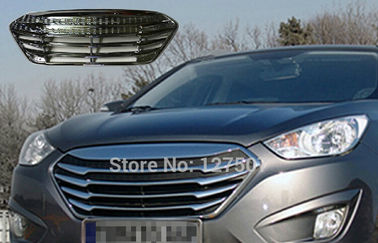 Un buen precio. Hyundai IX35 Nuevo Tucson 2009 - 2013 Rejillas delanteras de Chrome para automóviles Partes del automóvil en línea
