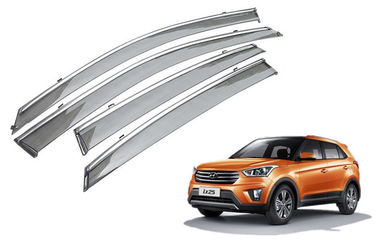 Un buen precio. Visores de ventanas de automóviles personalizados, Hyundai CRETA IX25 2014 Moldeado por inyección y recubrimiento de cromo en línea