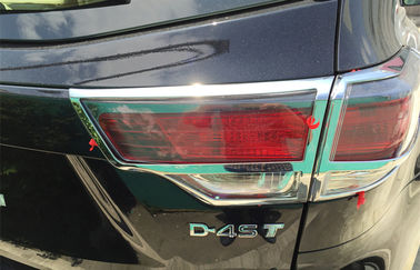 Un buen precio. Capa de faro de automóvil personalizado, TOYOTA Highlander 2014 Kluger Lámpara de cola con borde cromado en línea