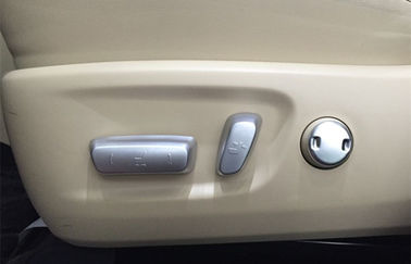 Un buen precio. Highlander Kluger 2014 2015 Autos, piezas de recubrimiento interior, tapa de cambio de asiento cromado en línea